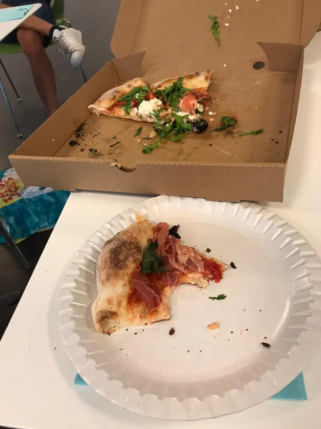 Pizza lunch