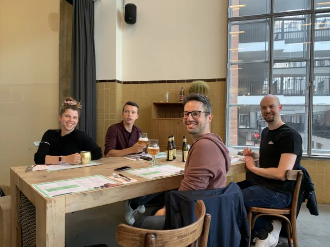 Dinner with the lab