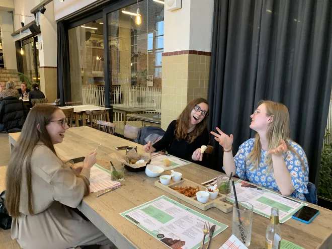 Dinner with the lab